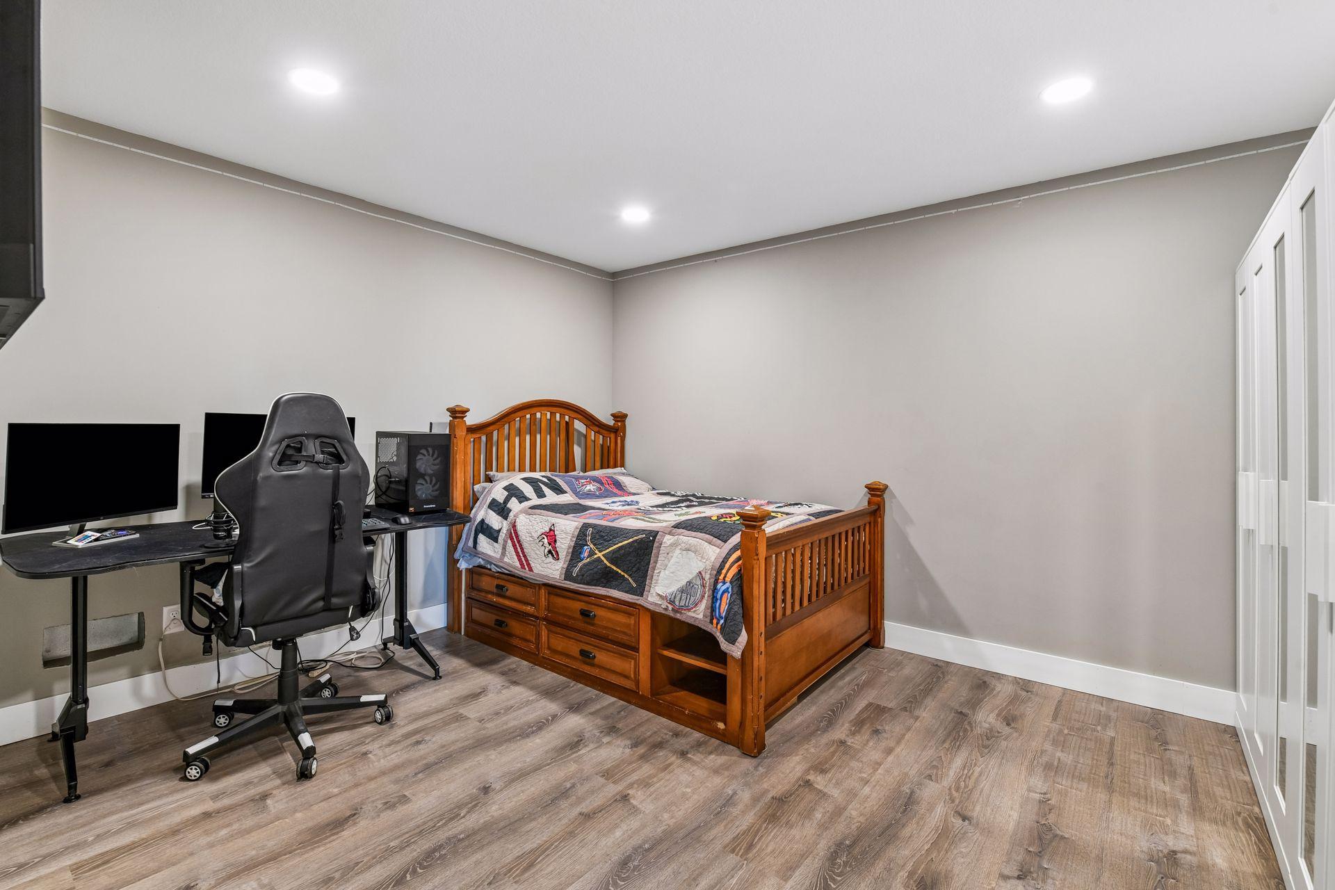 5th bedroom in lower level is non-conforming but could be a great workout or flex space