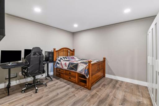 5th bedroom in lower level is non-conforming but could be a great workout or flex space