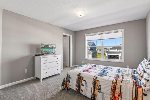 Bedroom four with large walk in closet