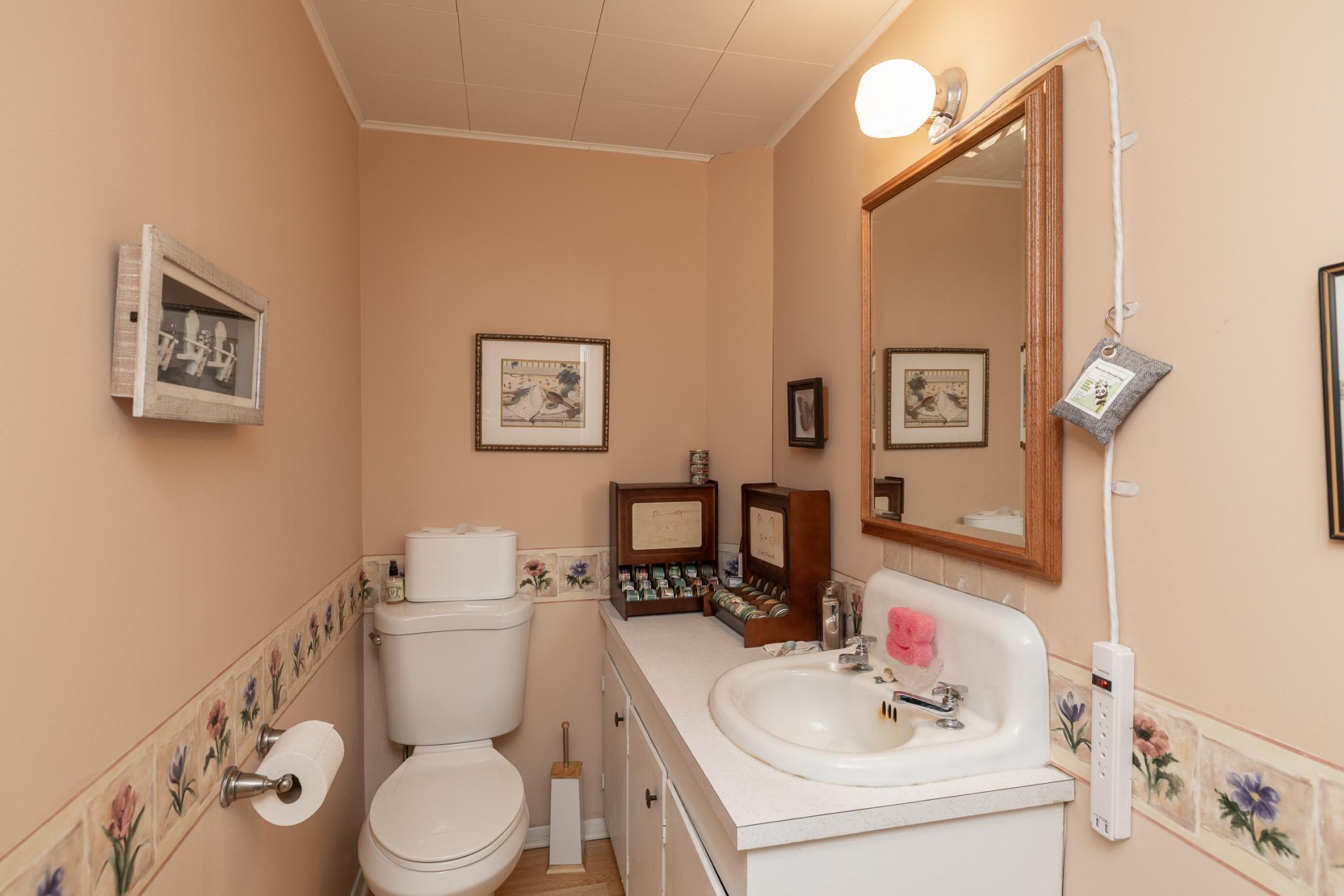 Lower Level 1/2 Bathroom