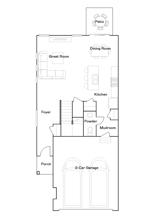 Upper level floorplan!