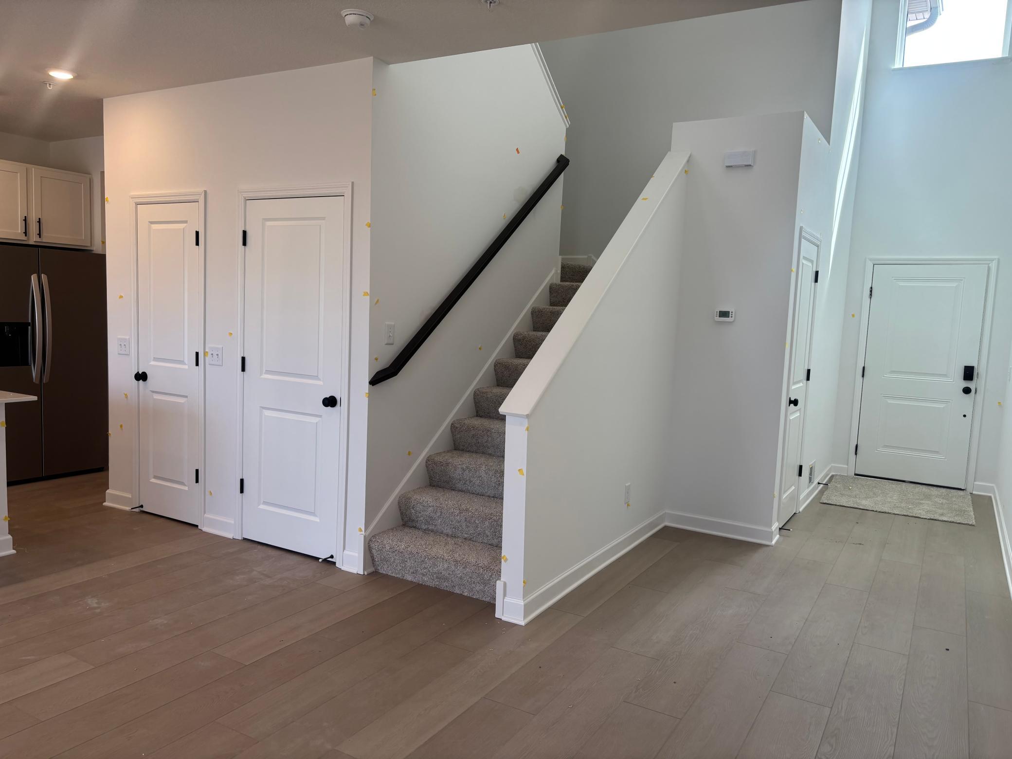 (Photo is of the actual home in progress.)