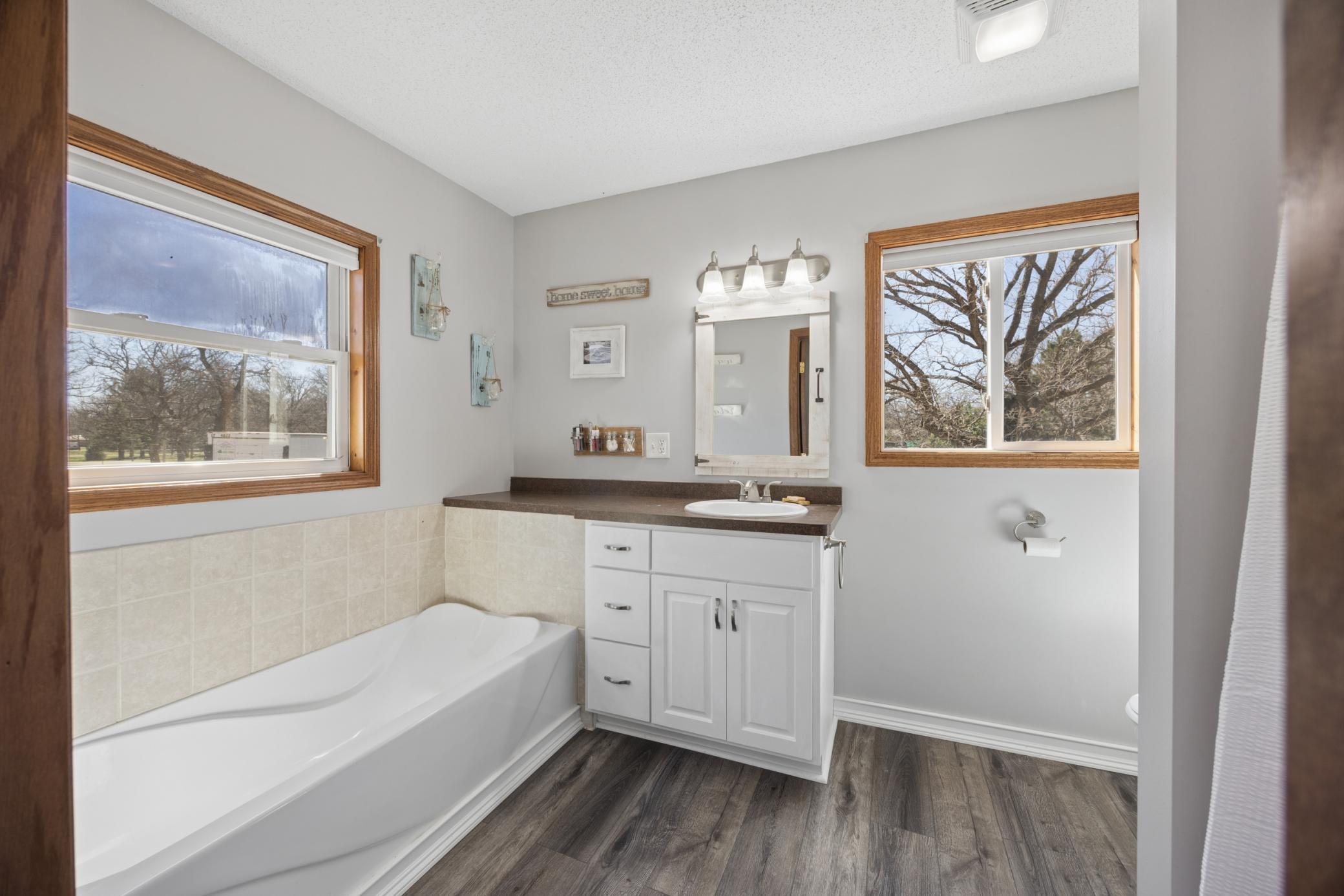 A second look at the primary full bath