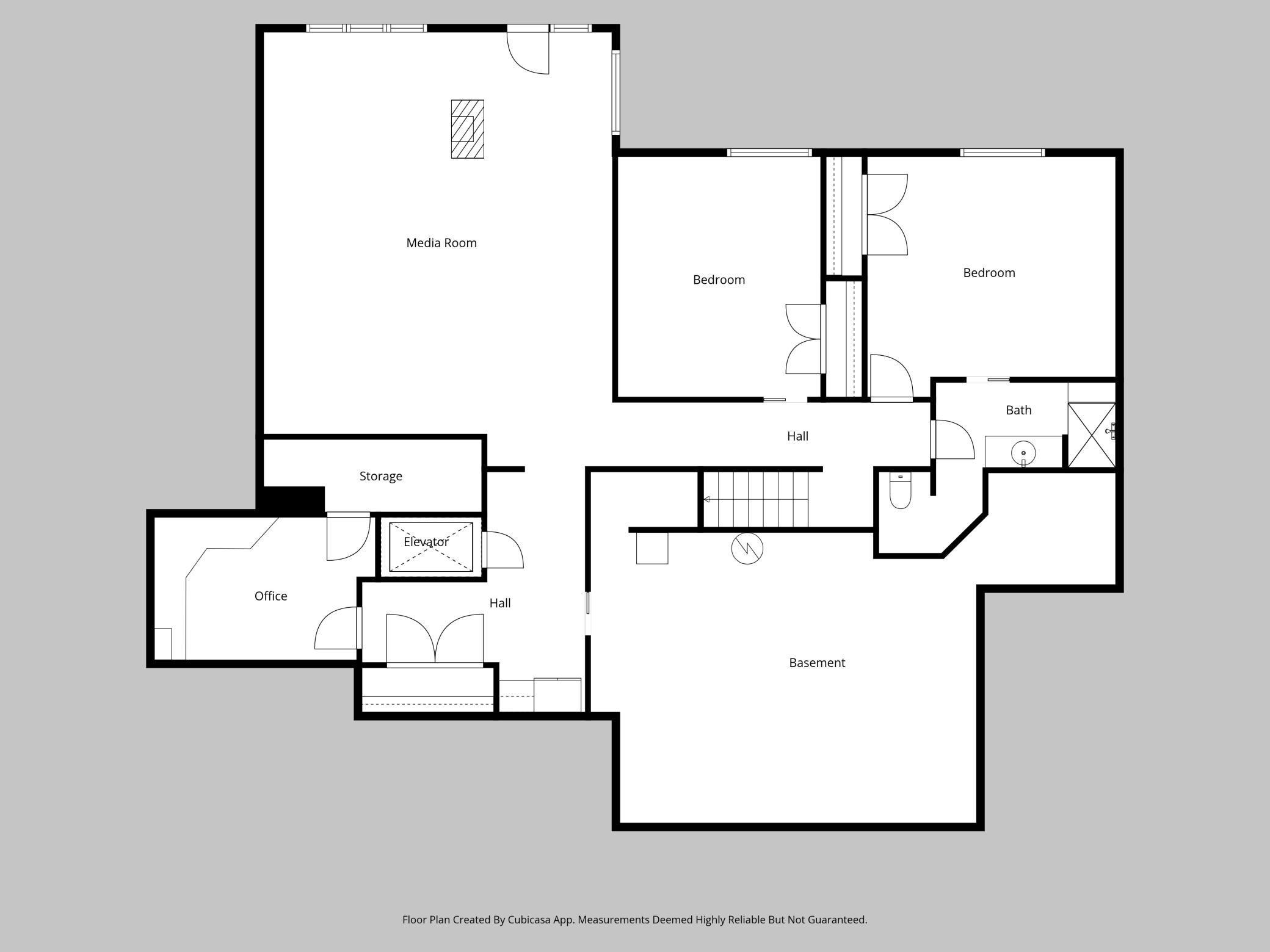 Lower Level Floor Plan