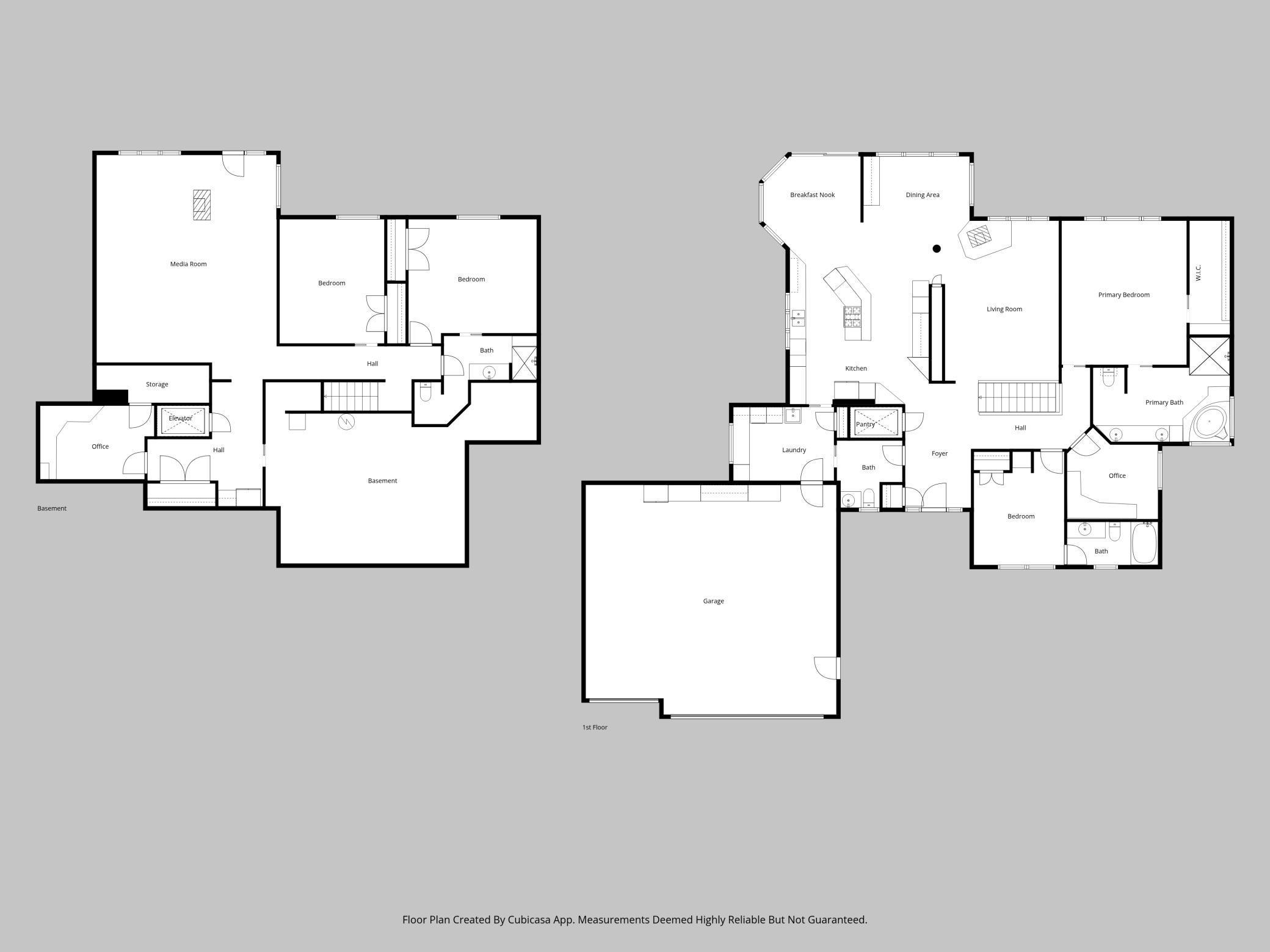 All Levels Floor Plans