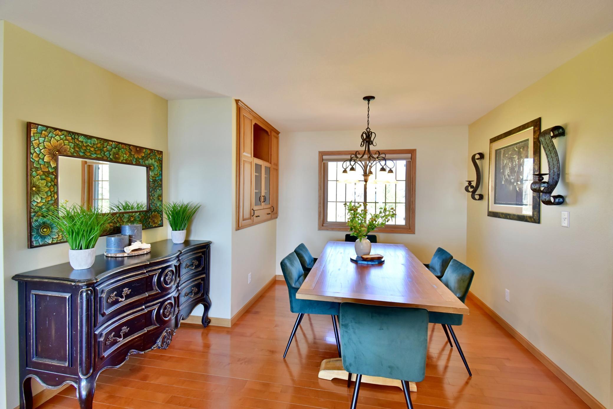 5123 Green Meadow Road SE Osakis, MN 56360 formal dining with a built in.