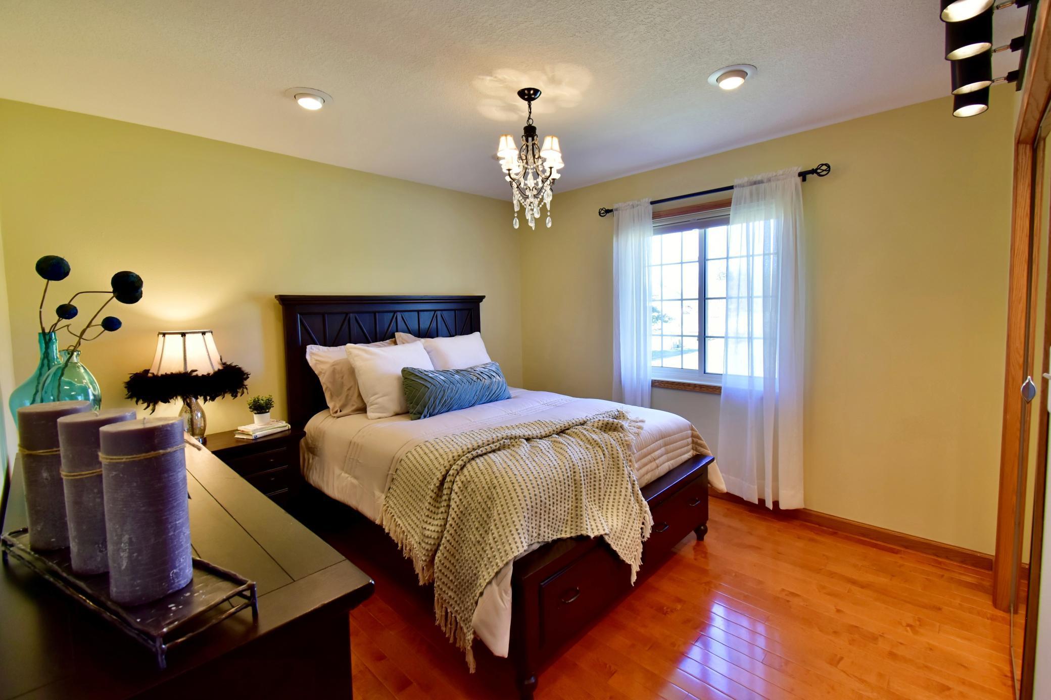 5123 Green Meadow Road SE Osakis, MN 56360 Main floor 2nd bedroom with good sized closets.