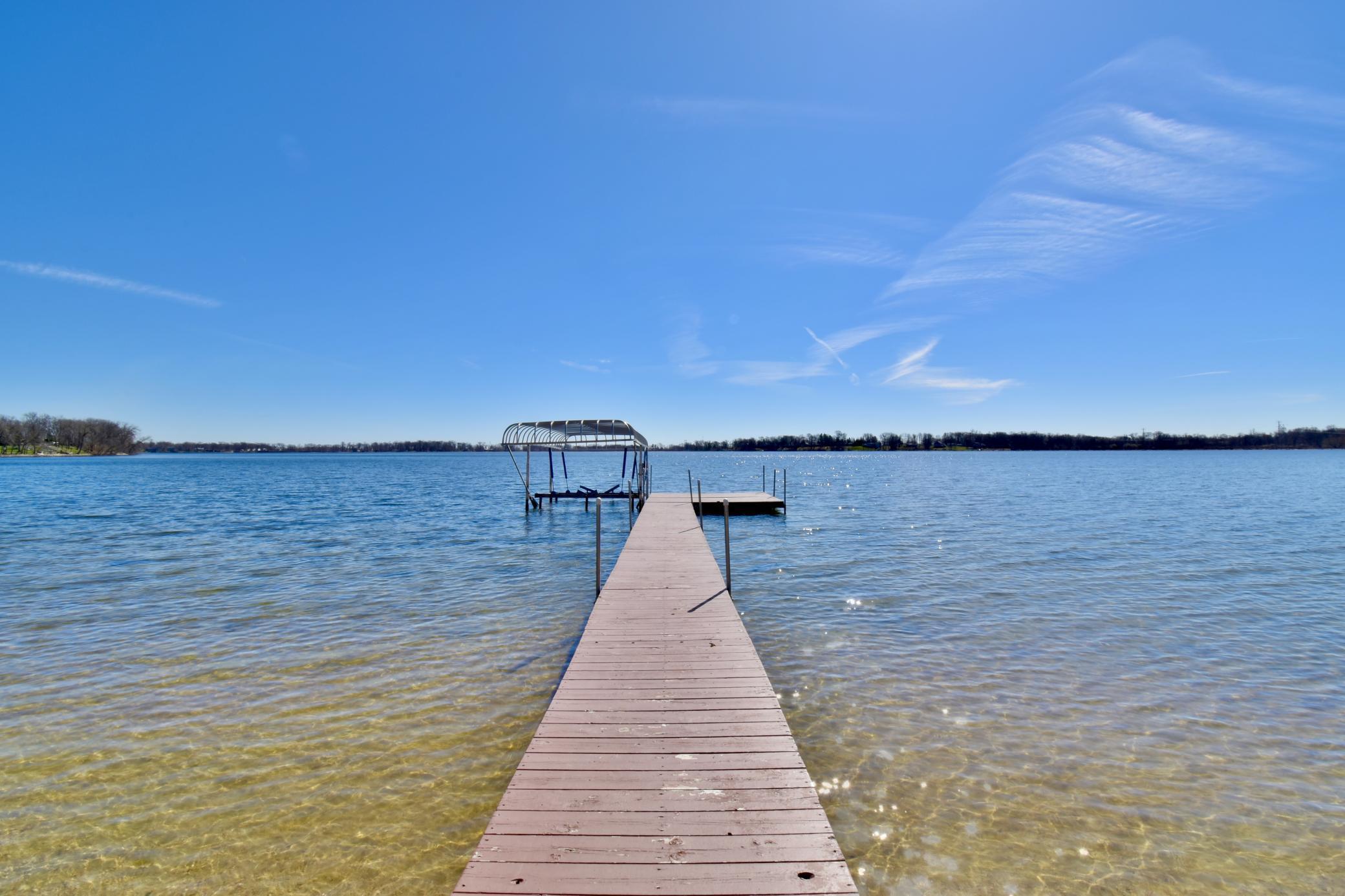 5123 Green Meadow Road SE Osakis, MN 56360 View of the dock