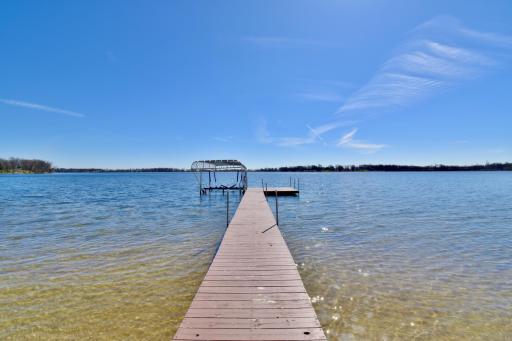 5123 Green Meadow Road SE Osakis, MN 56360 View of the dock