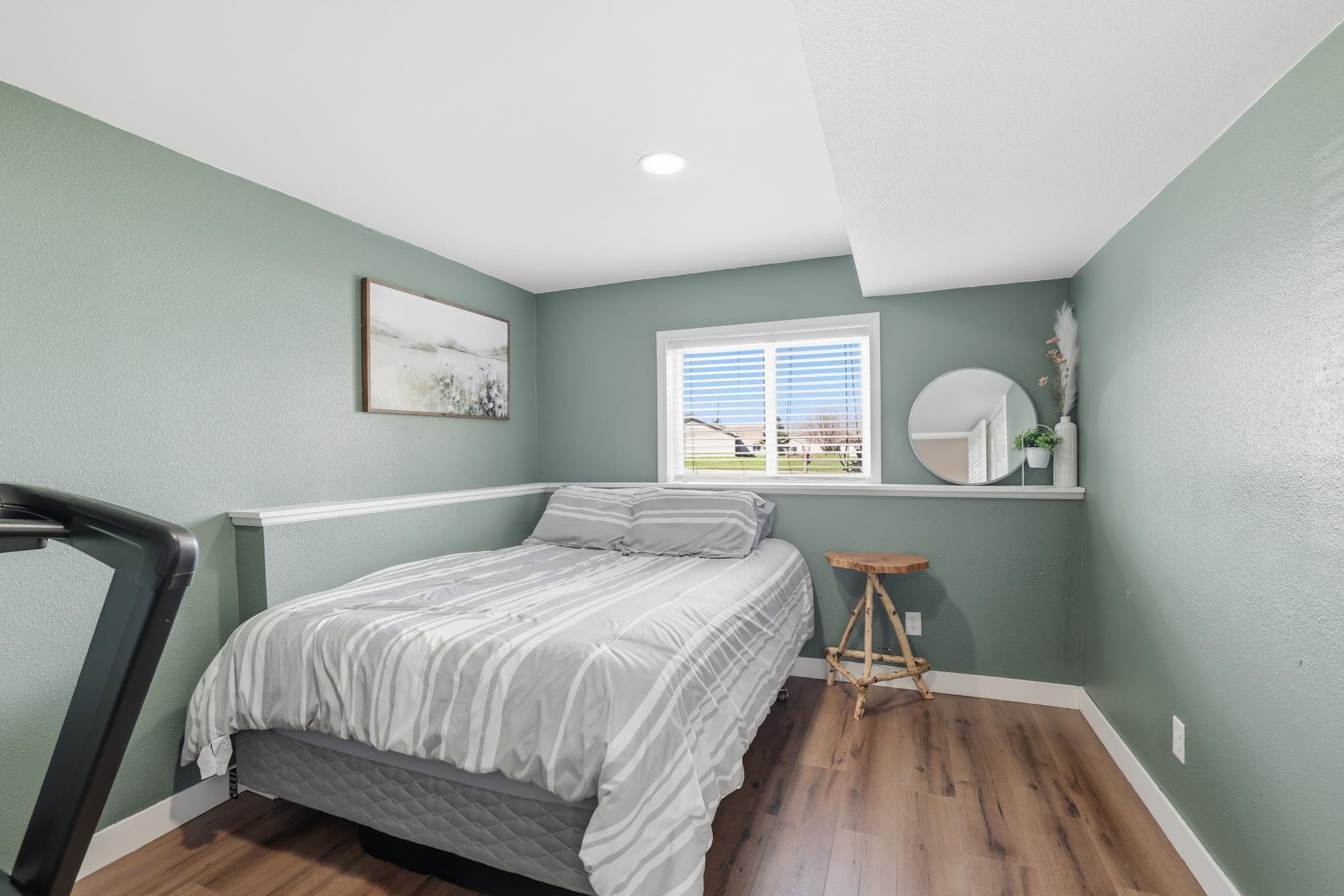 Third bedroom in lower level