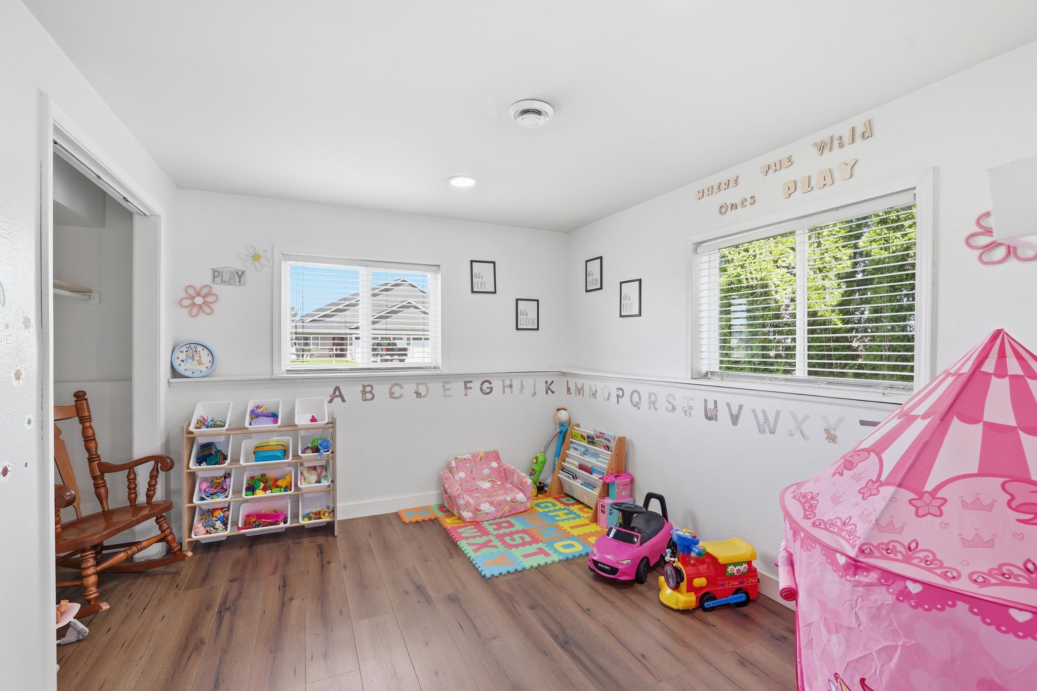 Fourth bedroom in lower level