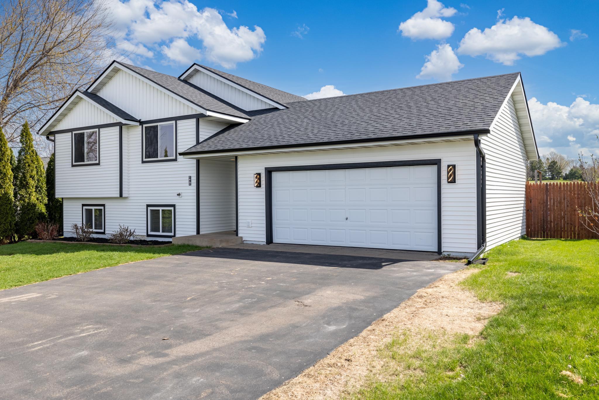 Sharp looking home with new siding & roof!