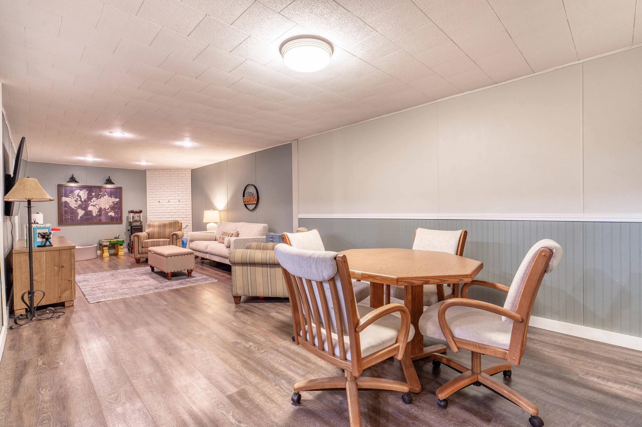 Lower Level Living Space