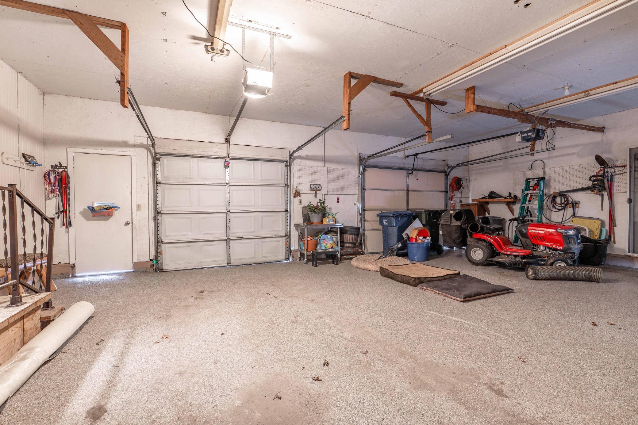 Oversized 2 Stall Garage