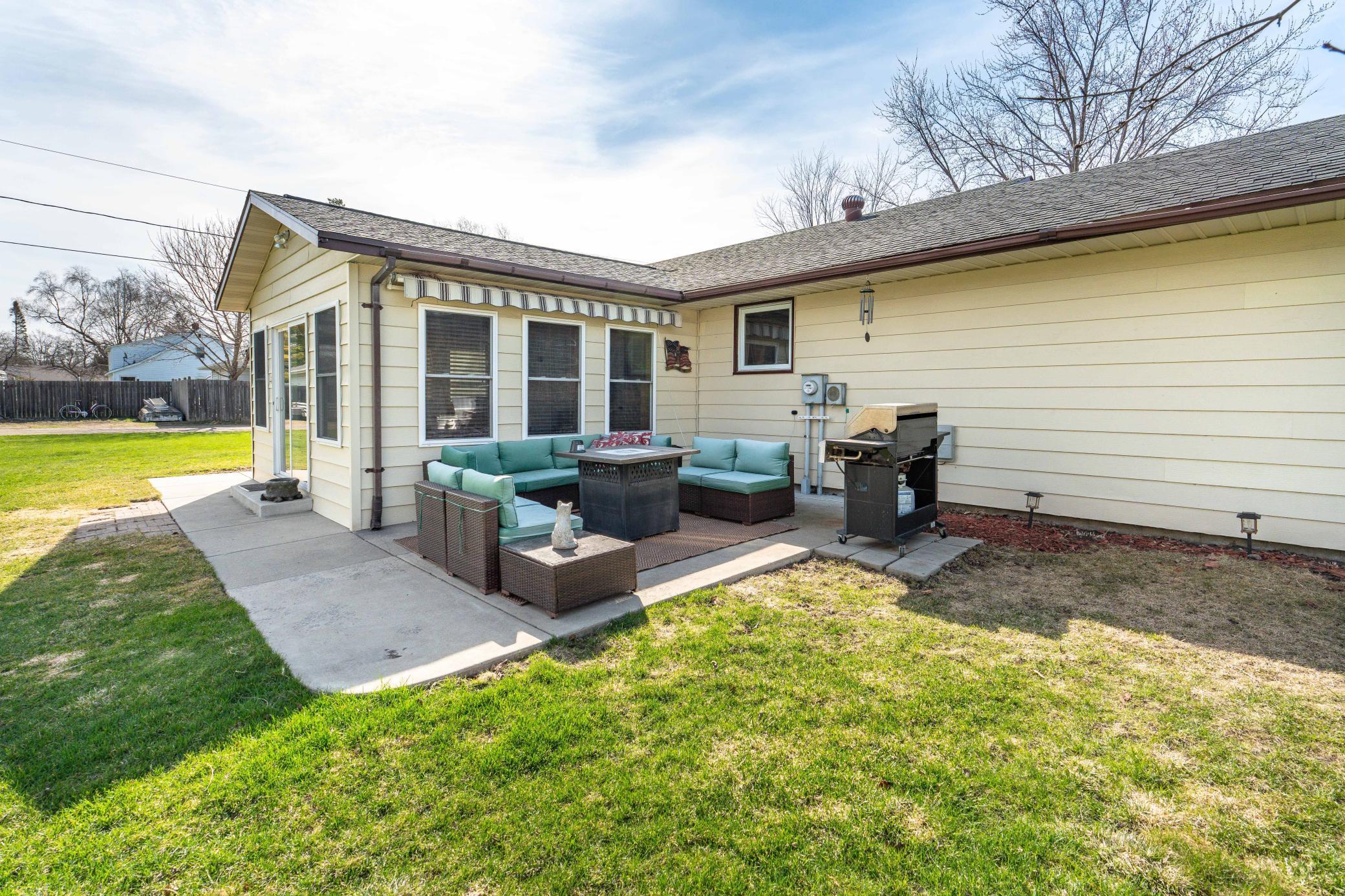 4 Season Room & Patio - West Side of Home