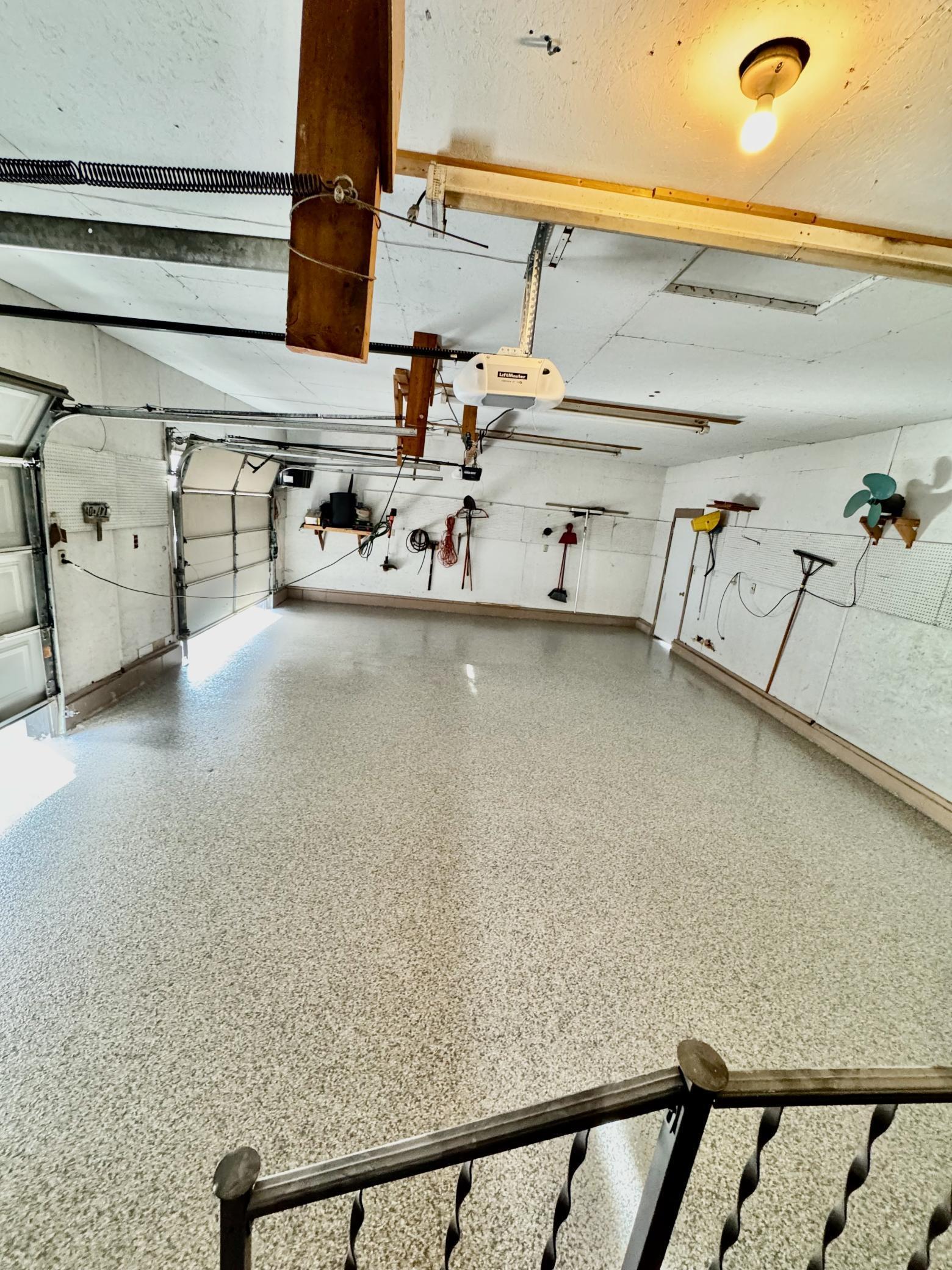 Epoxy Floor in Garage