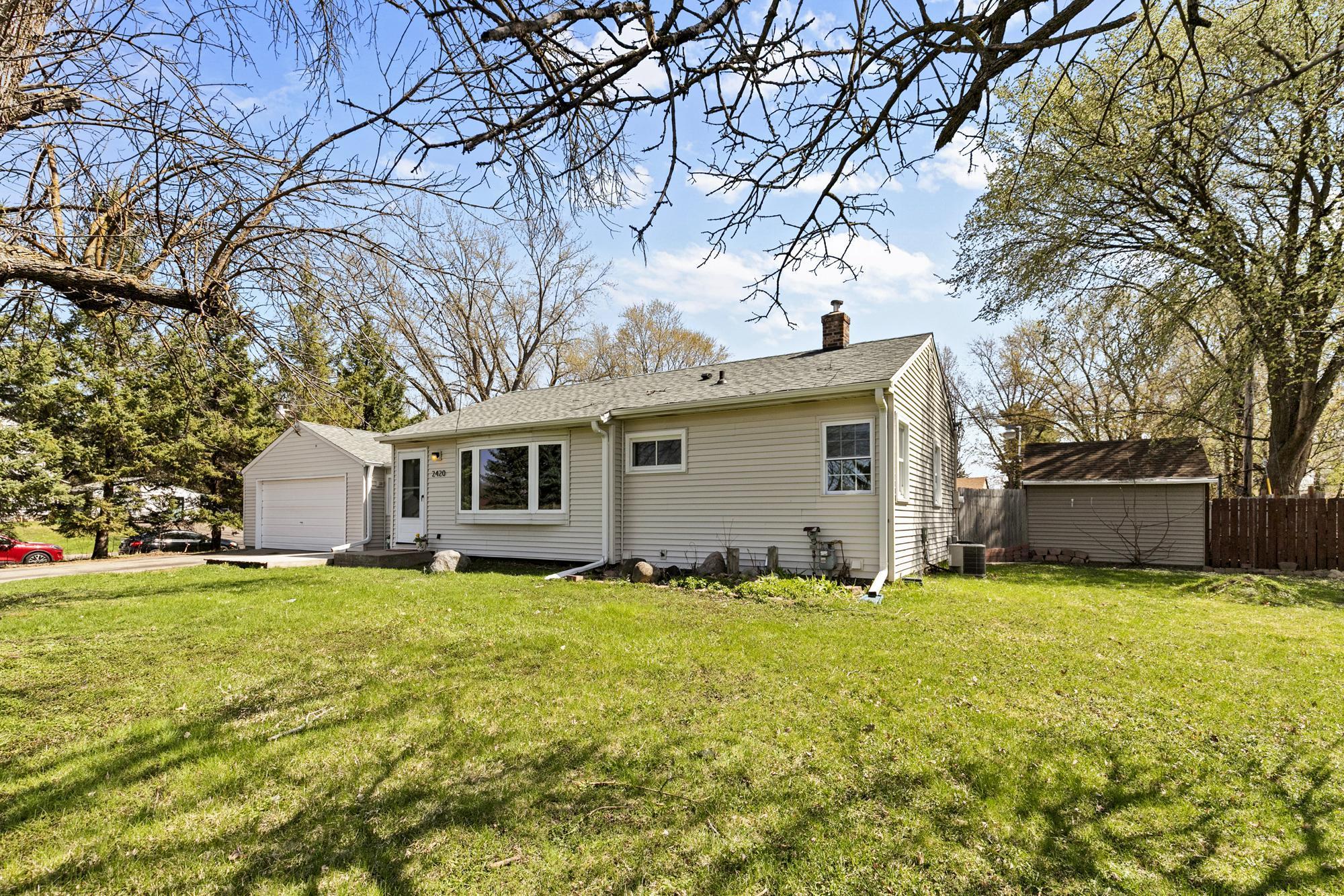 A friendly entrance and great curb appeal welcome you from the moment you approach the drive.