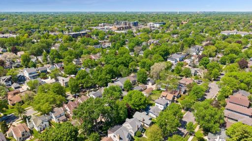 Walking distance to 50th & France with coffee, dining, boutique shops, groceries, bakery, fitness and more.