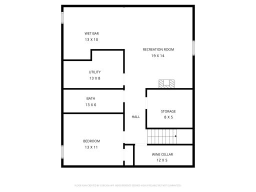 Lower Level Floor Plan for 5217 Chowen Ave S