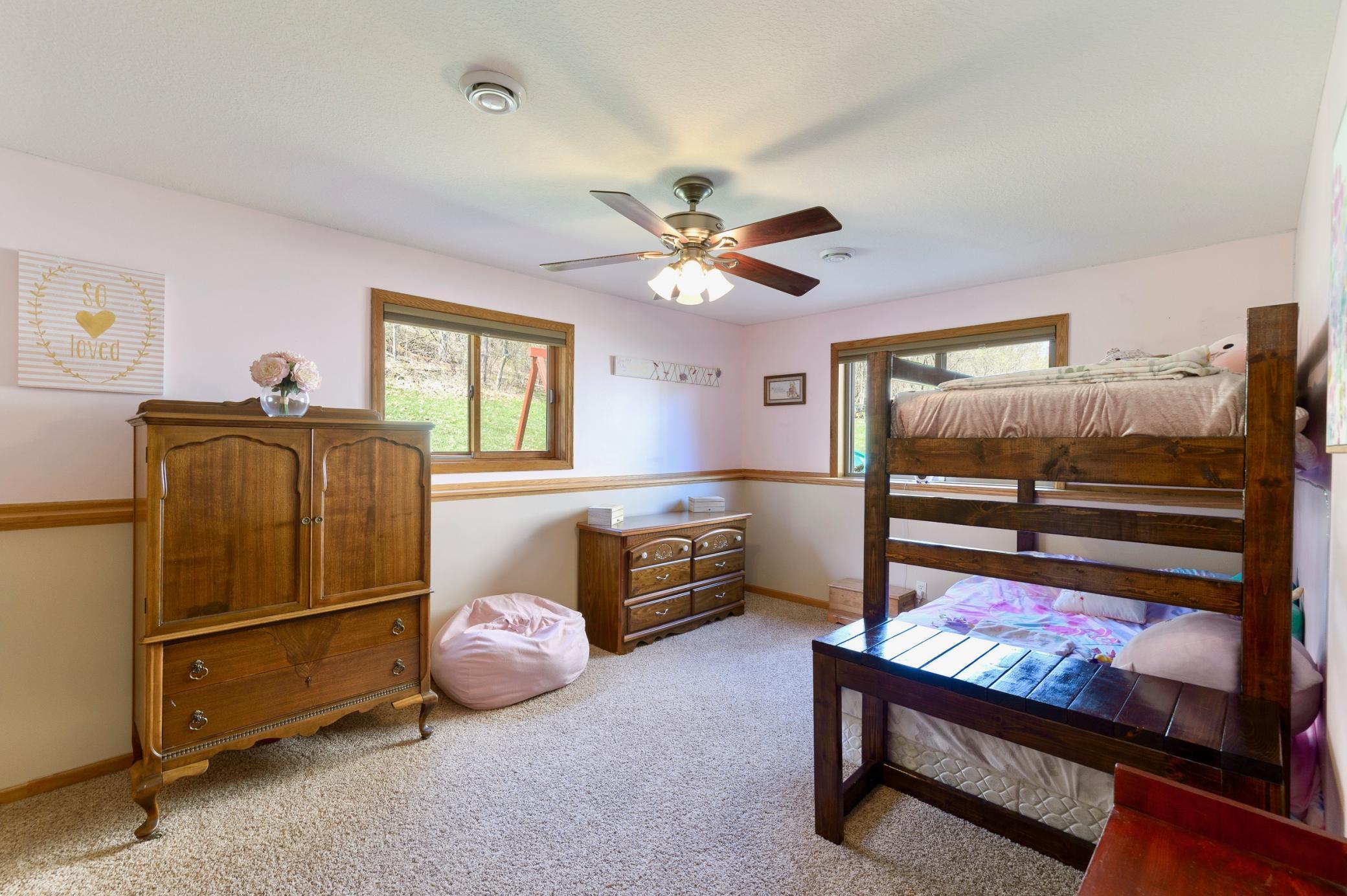 Bedroom 3 on the lower level