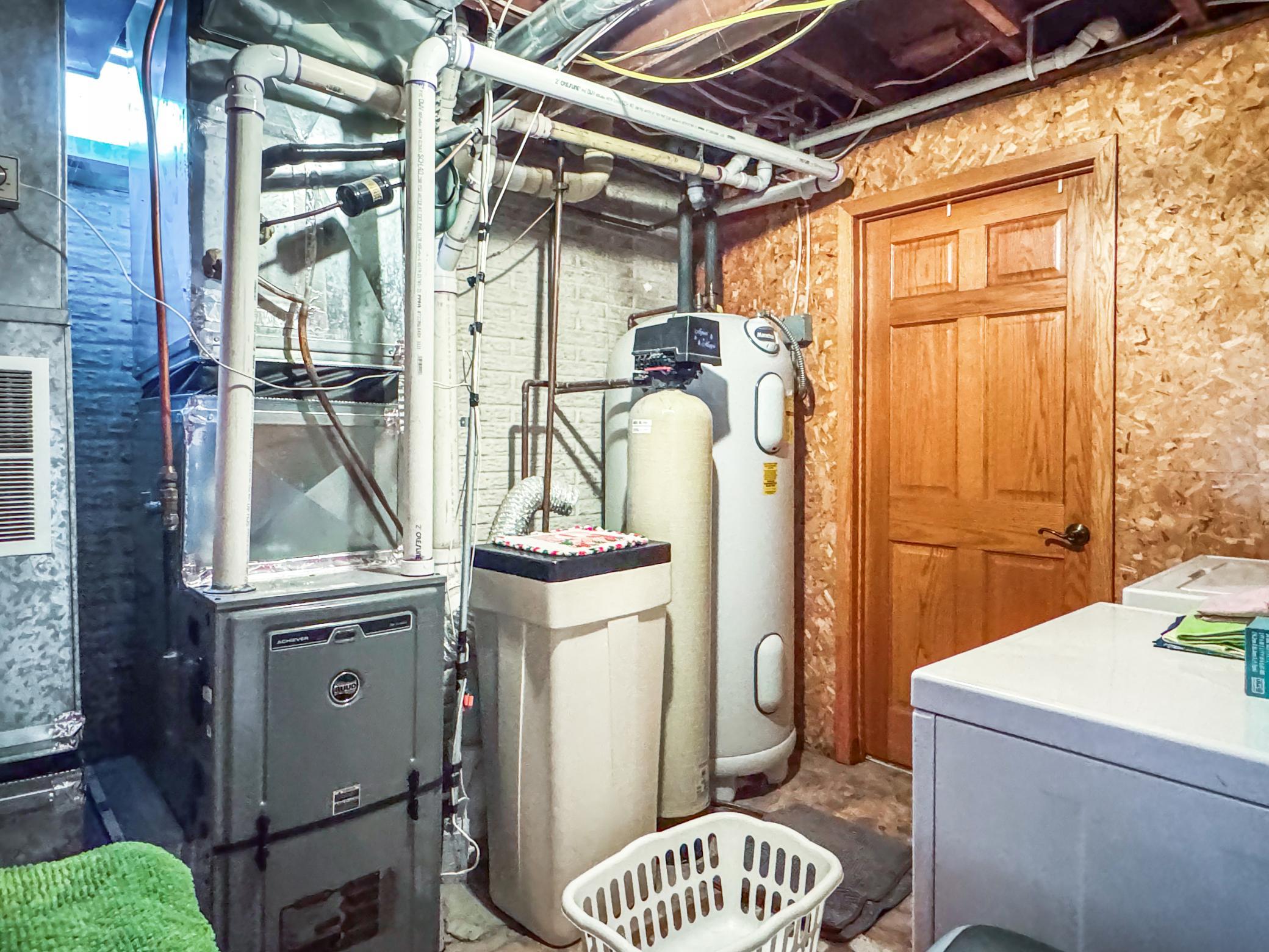 Mechanical/Laundry Room in Basement