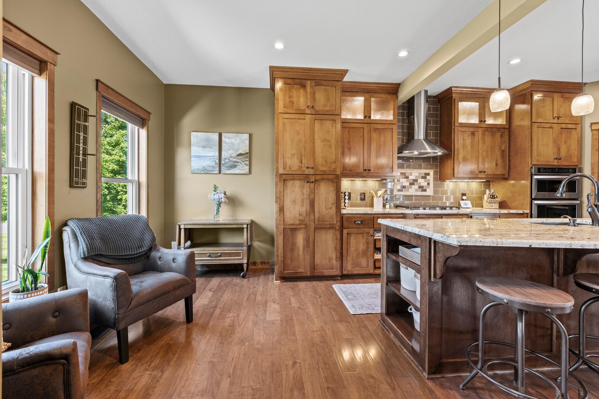 Breakfast nook or reading space