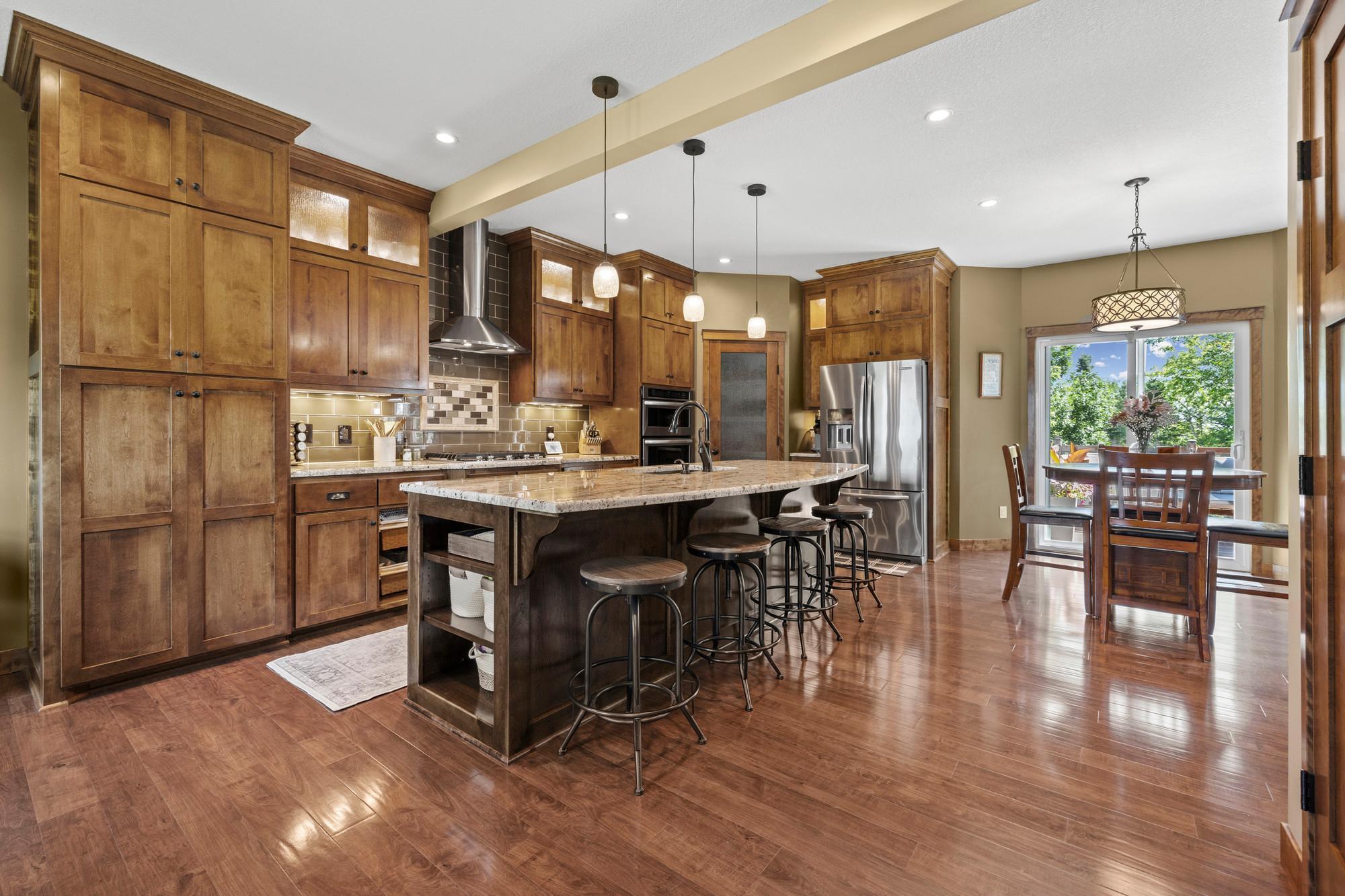 Custom maple kitchen