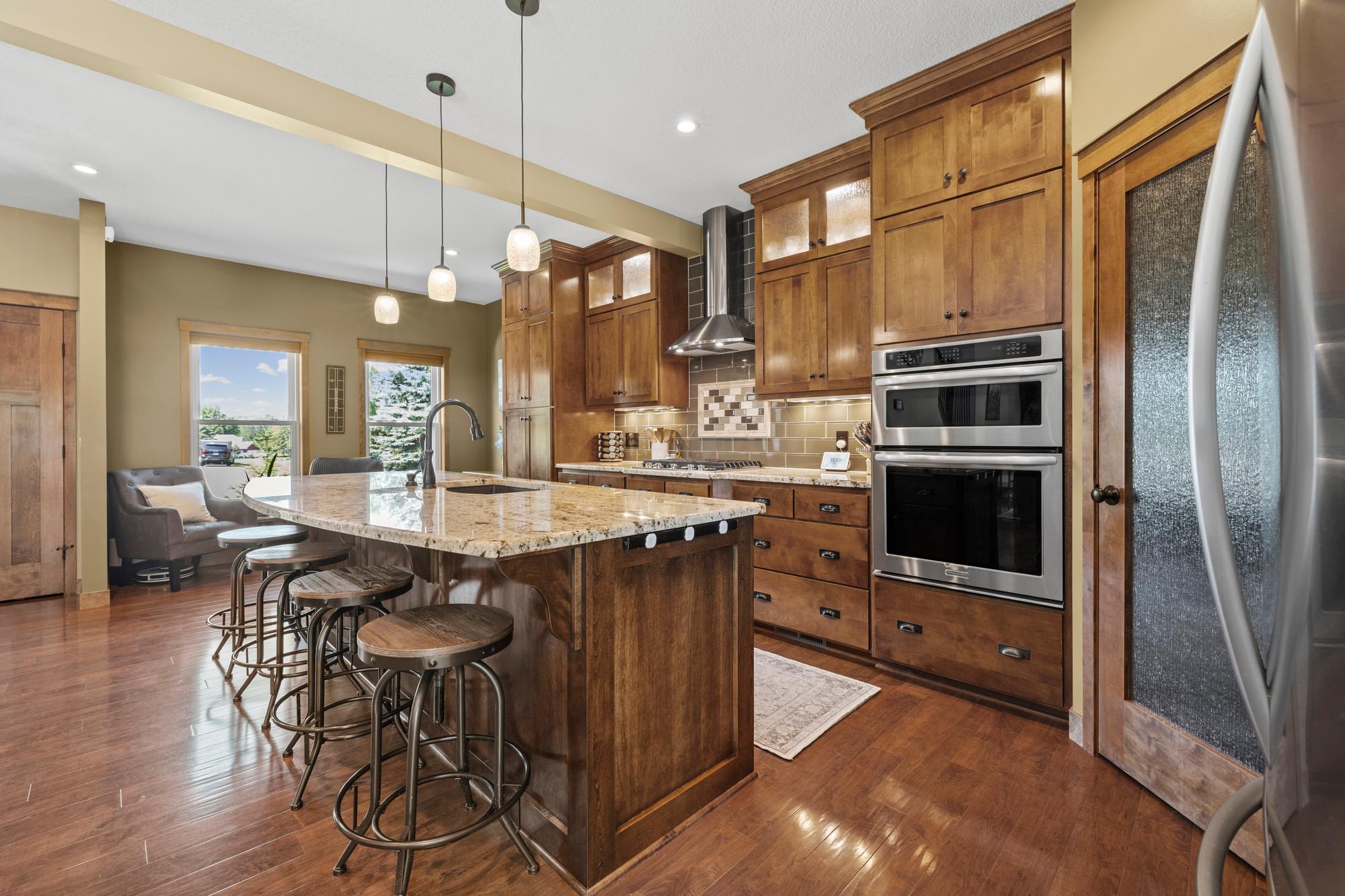 Gourmet kitchen