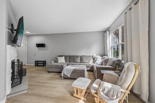 Oversized Windows Provide Natural Light Throughout Main Level
