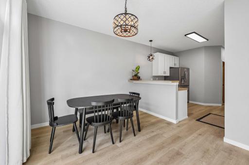 Walk-Up Breakfast Bar and Easy Access from Dinning Room into Kitchen