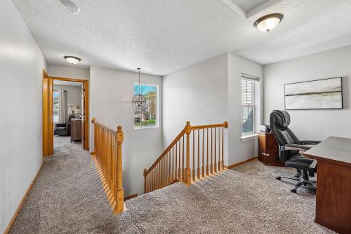 Upstairs hallway with Bonus Space