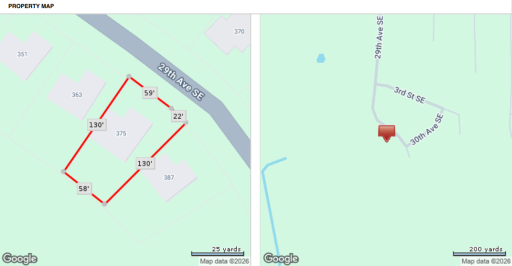 Map of lot