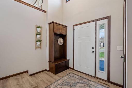 Large inviting front foyer