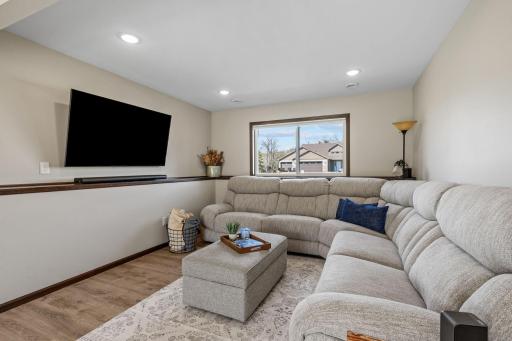 Basement family room