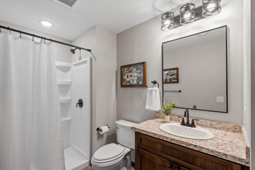 Basement 3/4 bath