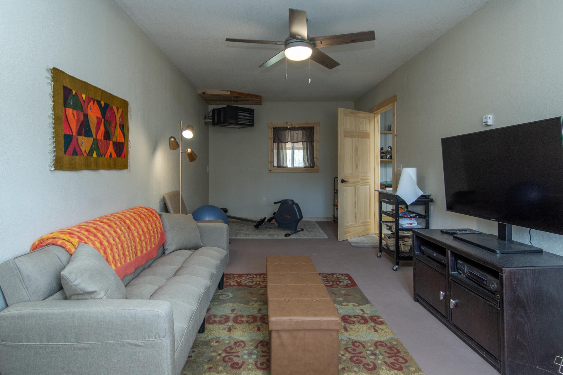 Bonus space in detached garage