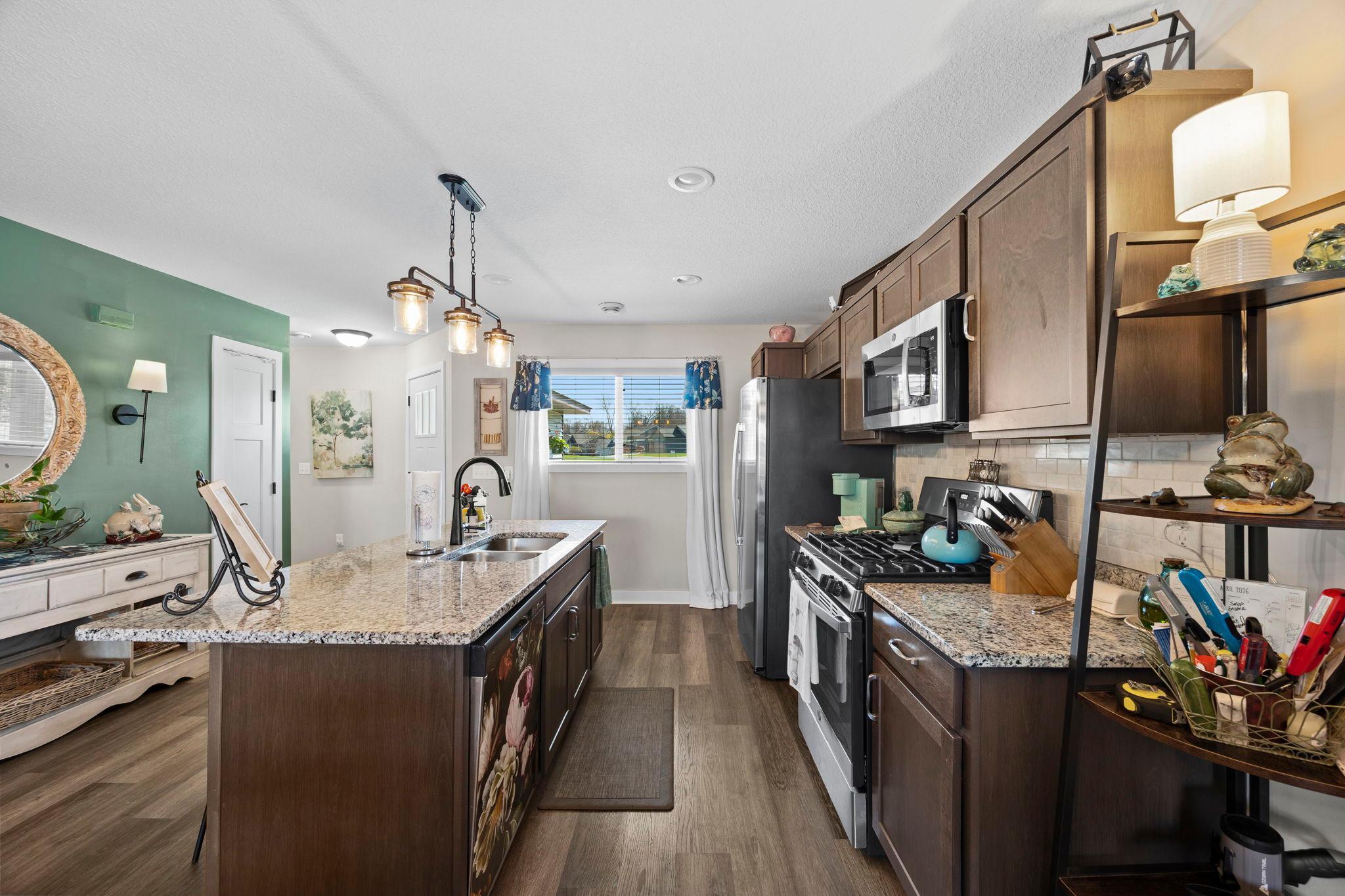 Plenty of cupboard space