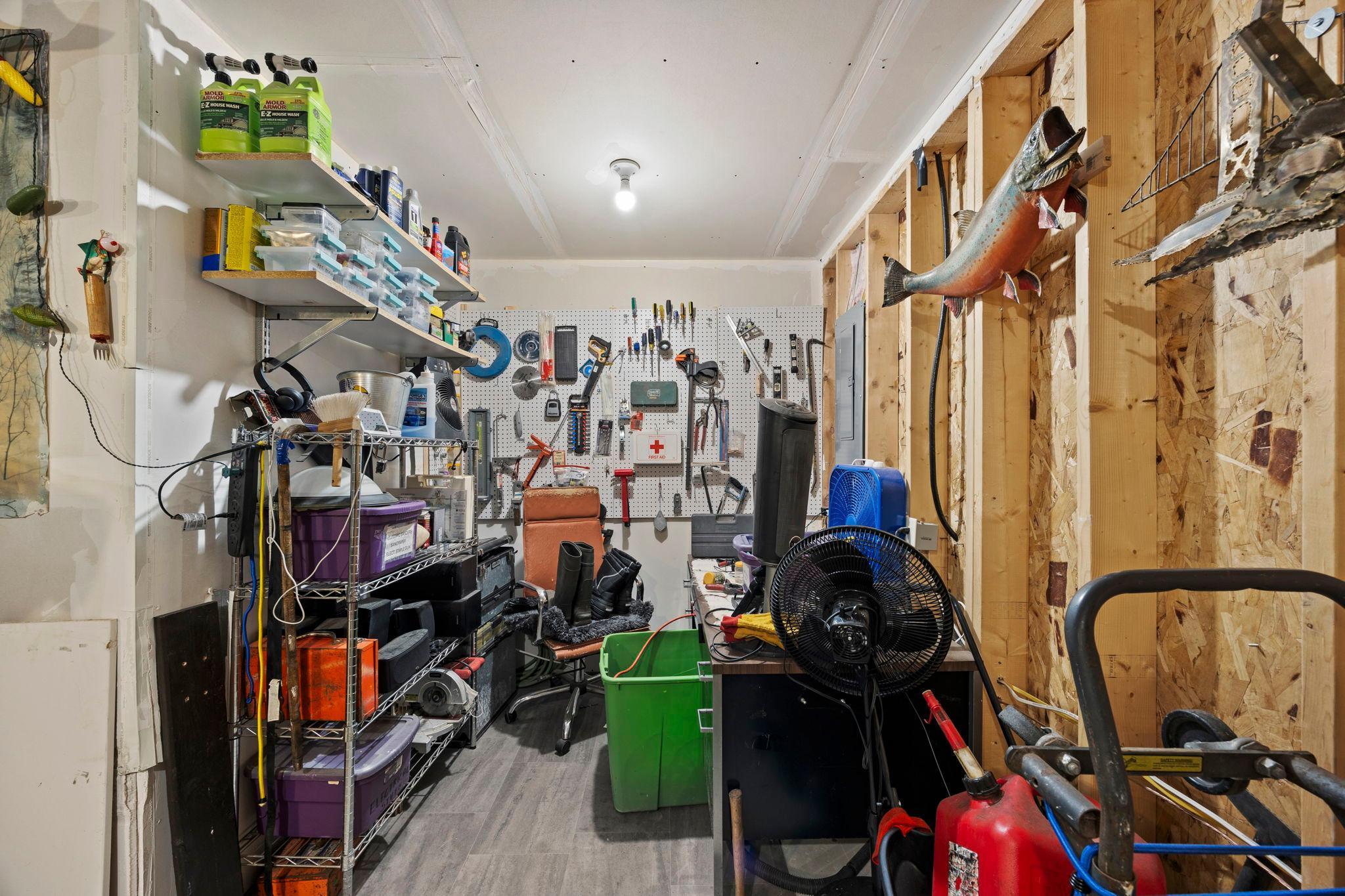 Extra storage space in garage
