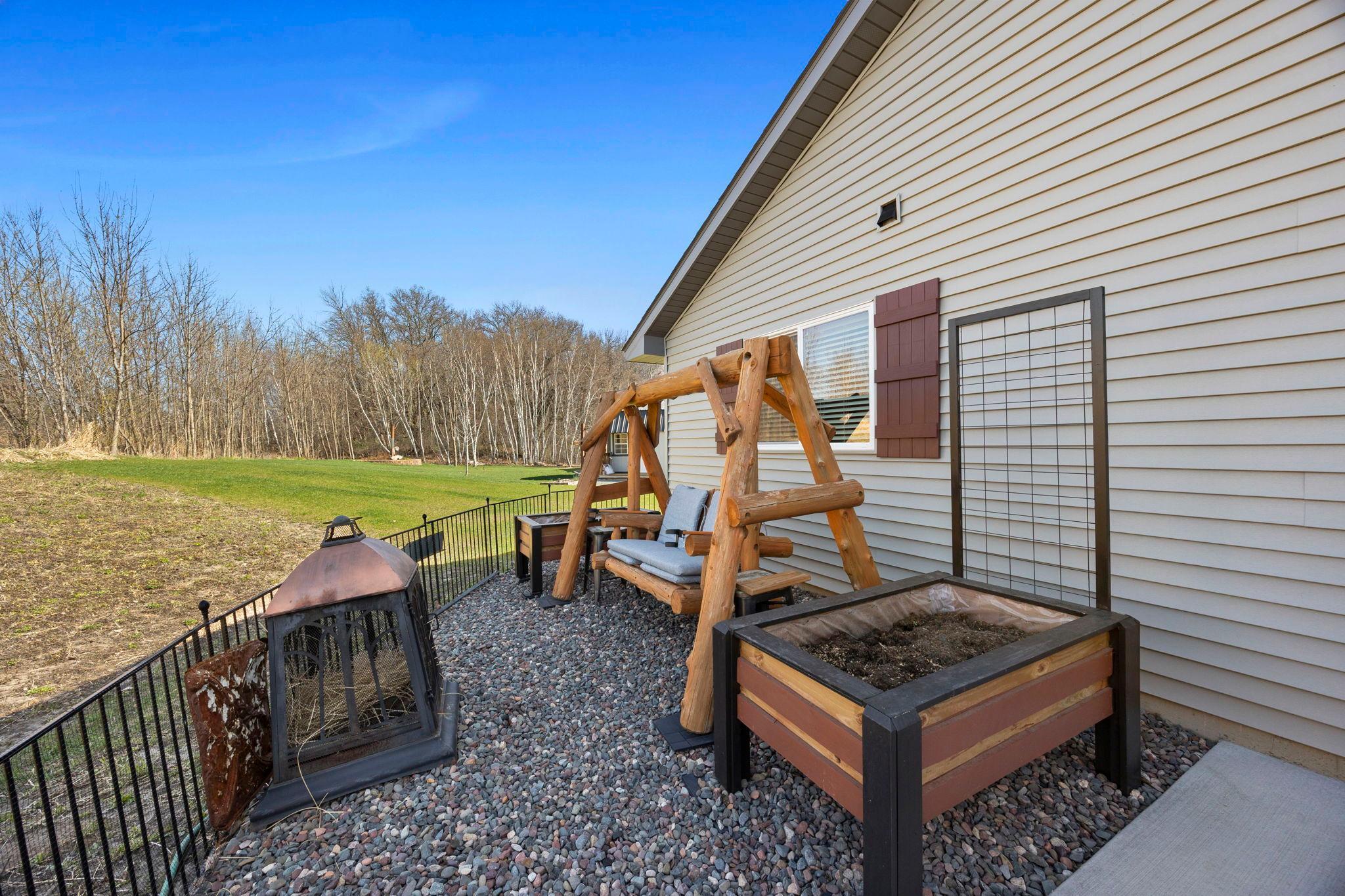 Views of the sunsets and relaxing area