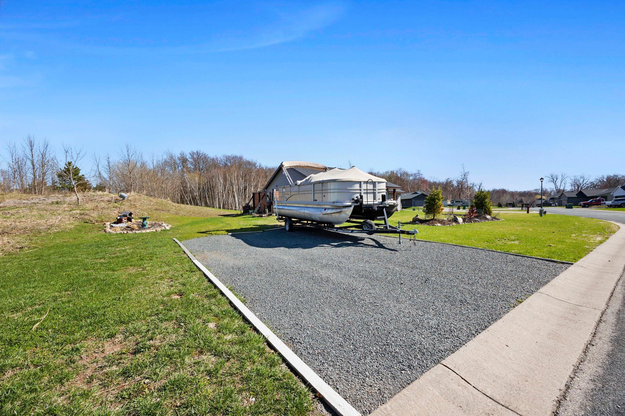 Additional parking area