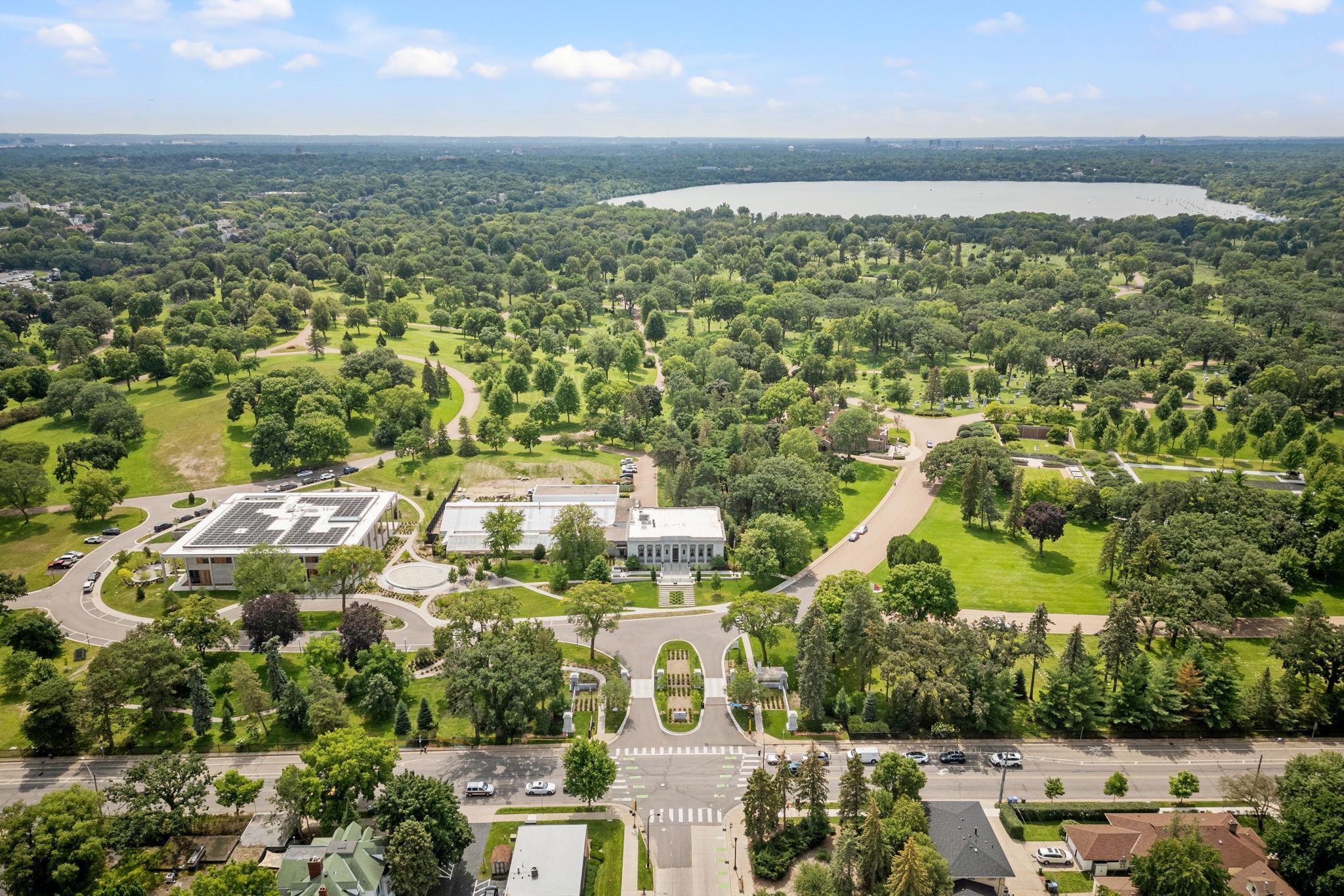 Lakewood looking southwest toward Lake Harriet