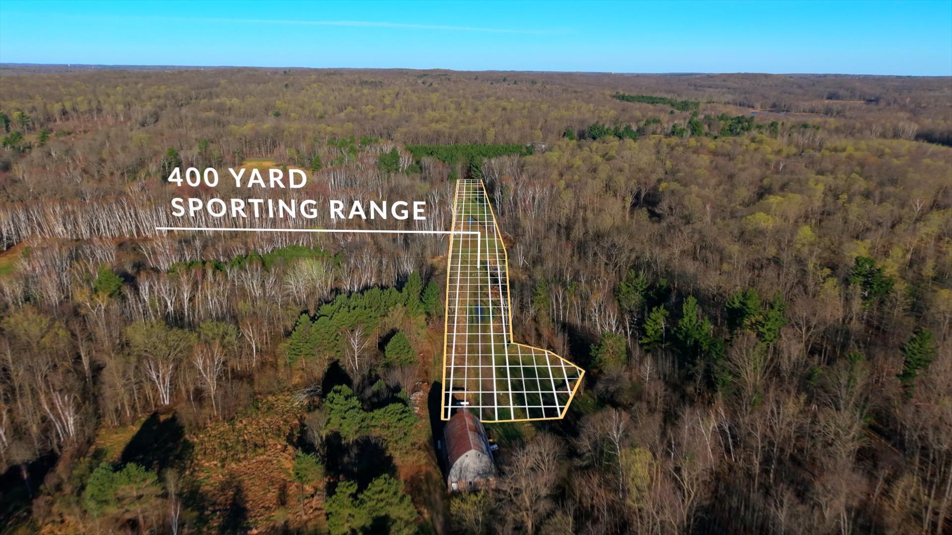 Don't miss the opportunity to own a private sporting range.