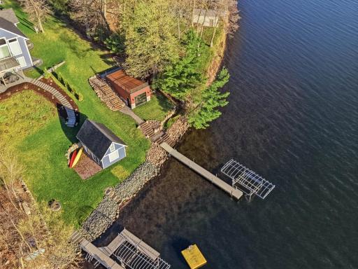 Enjoy morning coffee or evening beverages from the deck overlooking the beautiful lake.