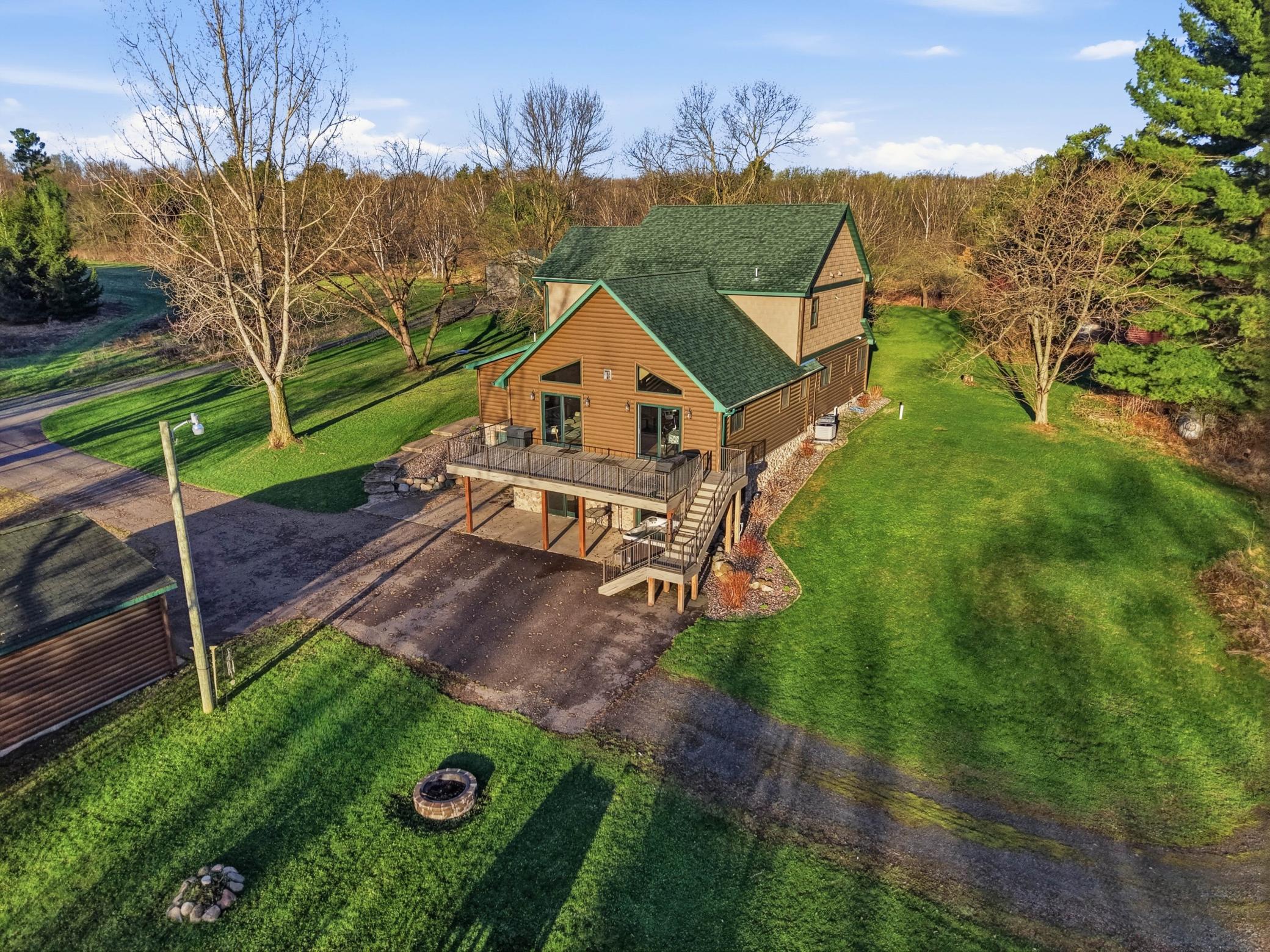 Imagine owning 62 private acres nestled in one of the most serene pockets of Wisconsin?