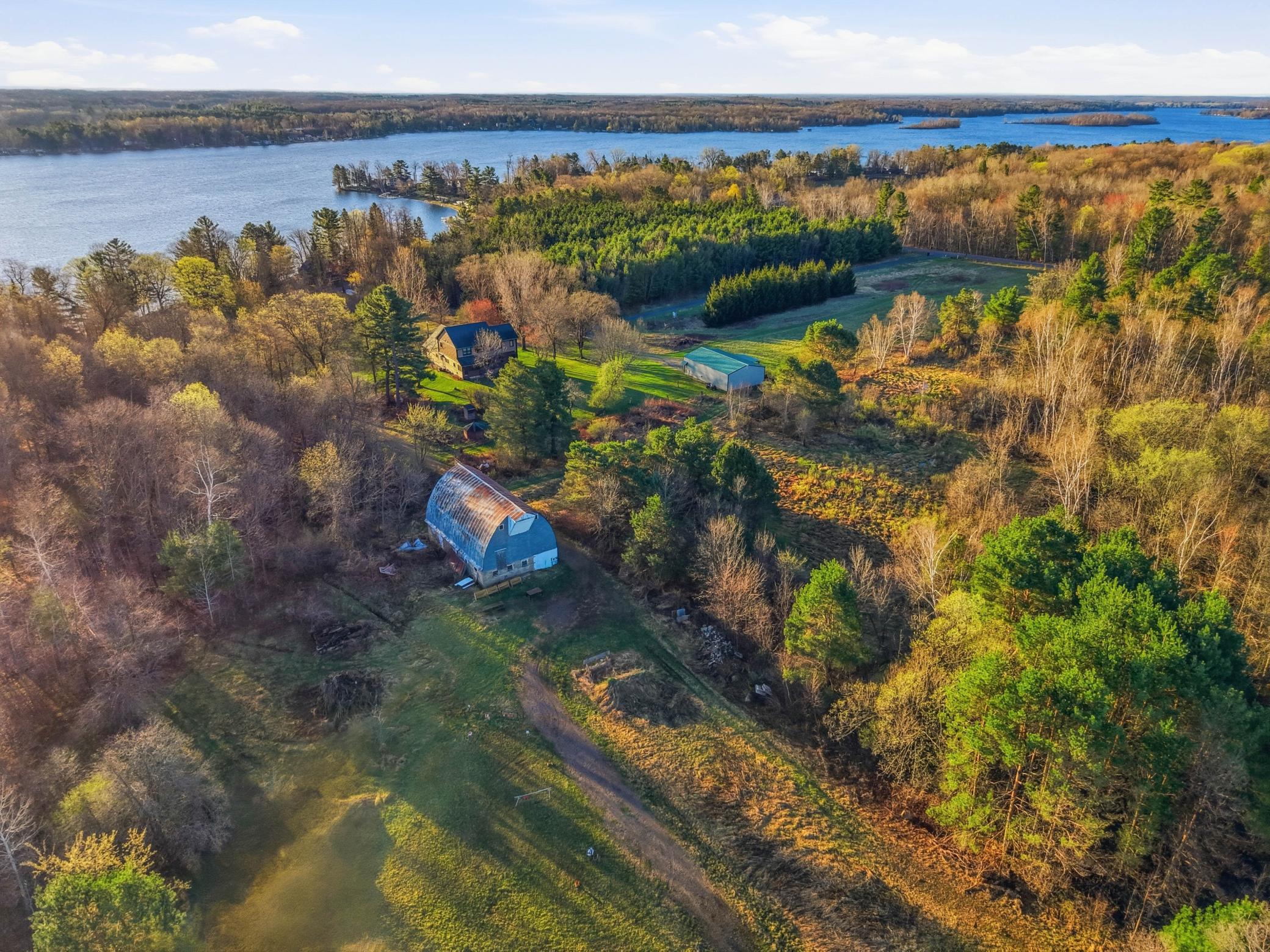Multiple out buildings on this property that are perfect for storing equipment and toys.