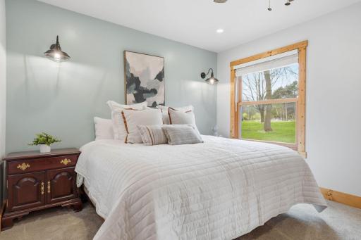 One of three spacious bedrooms on the main level!