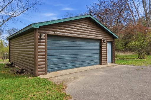 Located steps away from the main home.