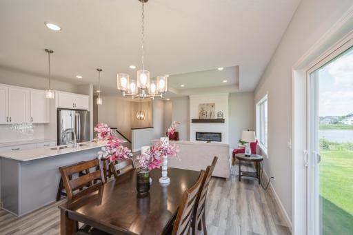 Dining - photo is of a staged model home with same floorplan