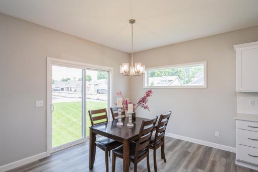 Dining - photo is of a staged model home with same floorplan
