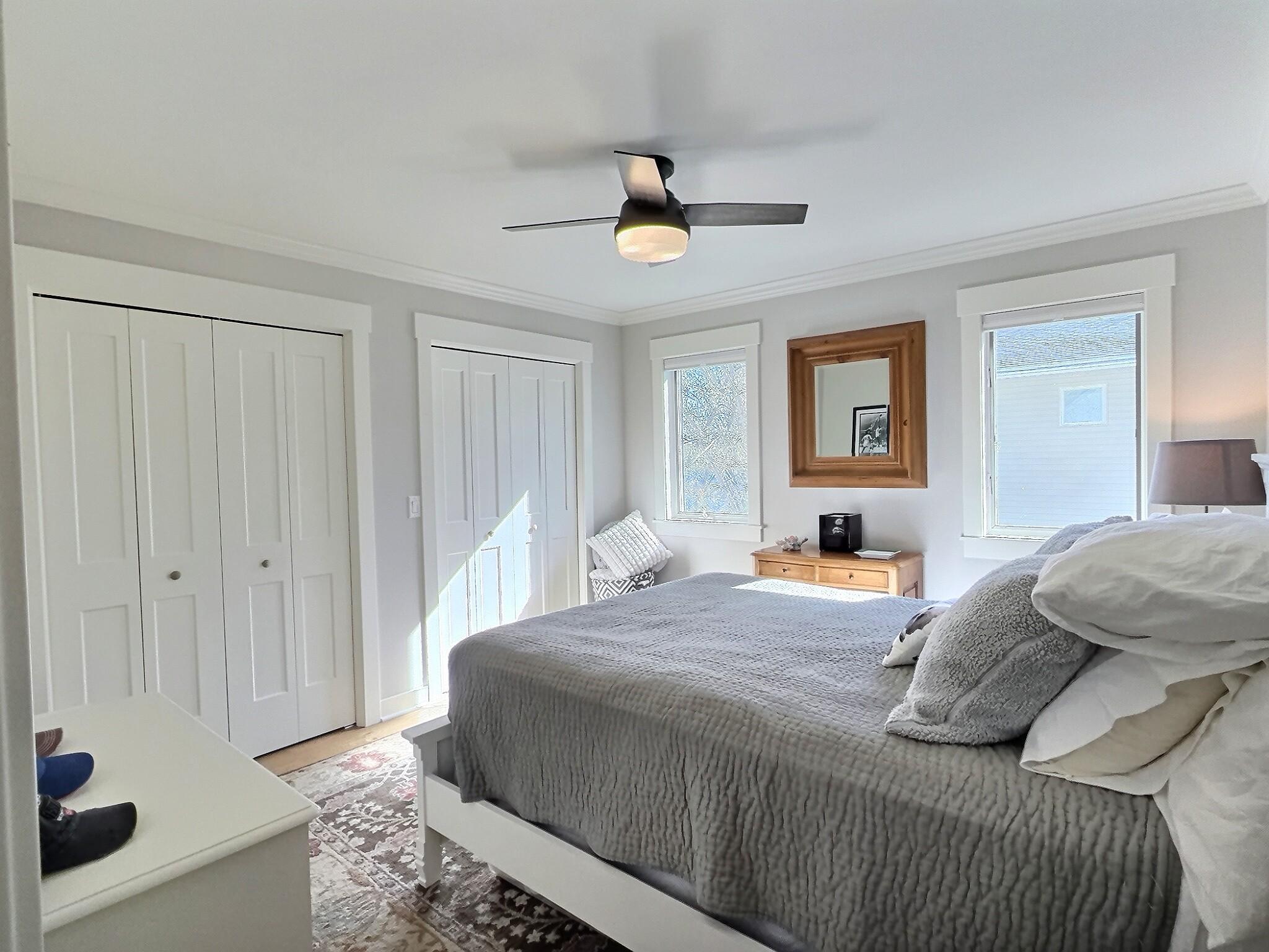Upstairs, you’ll find two additional bedrooms and another tastefully updated bathroom, offering comfort and privacy for family and guests.